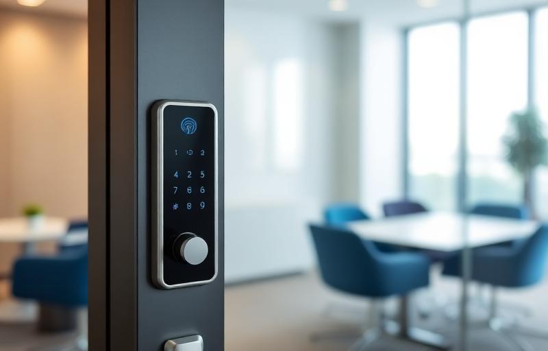 Door reader and access control hardware