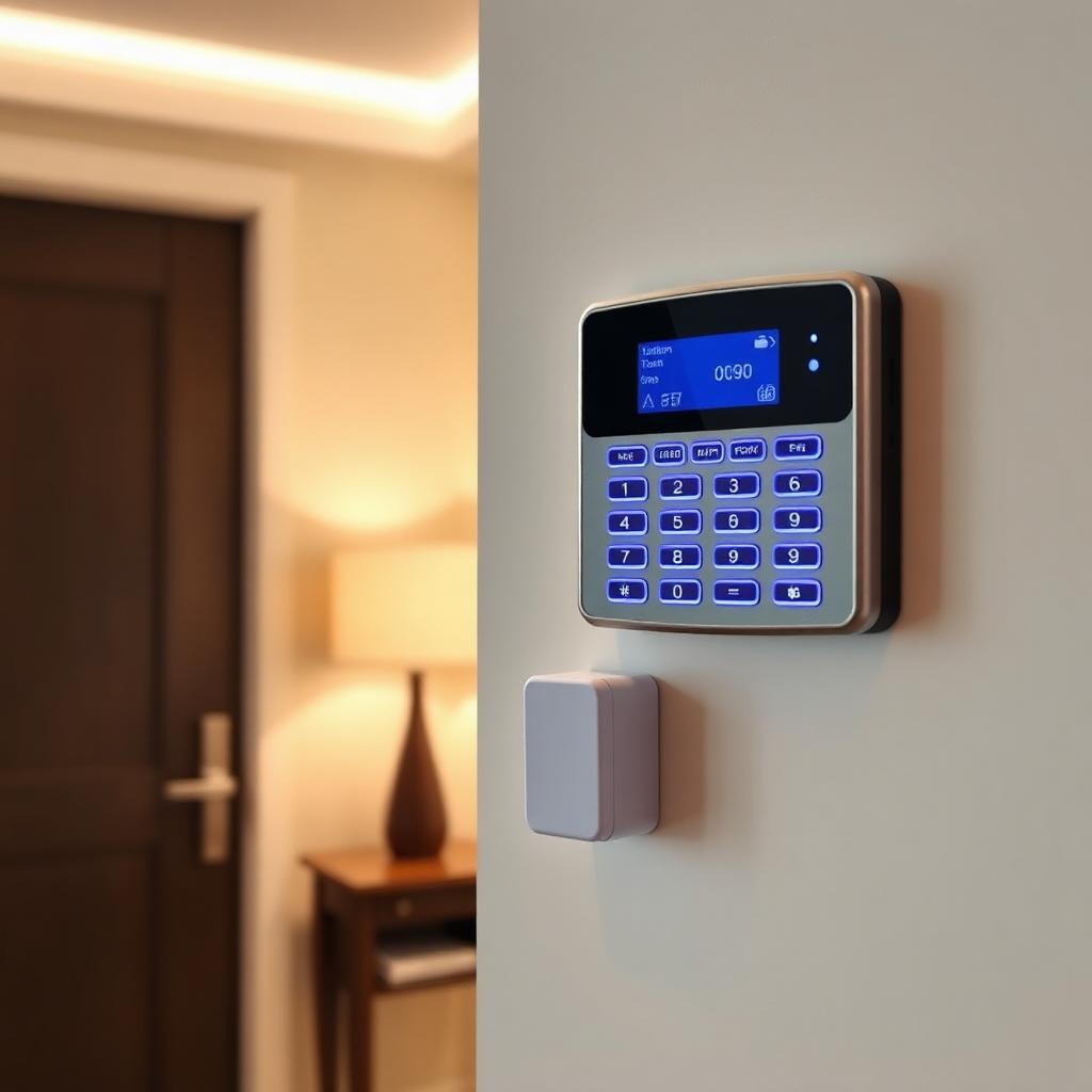 Intrusion and fire alarm panel and sensors
