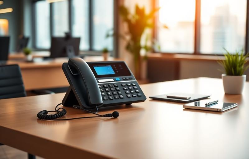Desk phone and voice communication